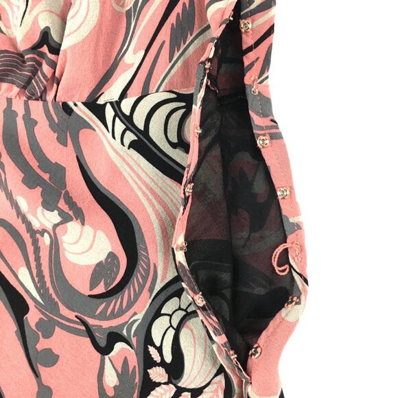 Silk Tank Blouse 70s Swirls - Picture 7 of 12